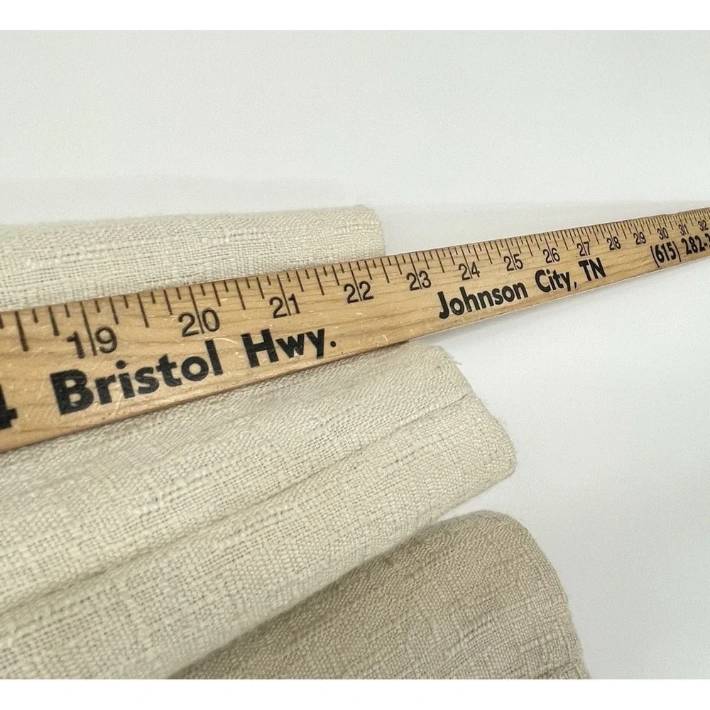 Vtg‎ Karen Scott Women 12 Skirt Suit Beige Linen Blend Lined One Button Career